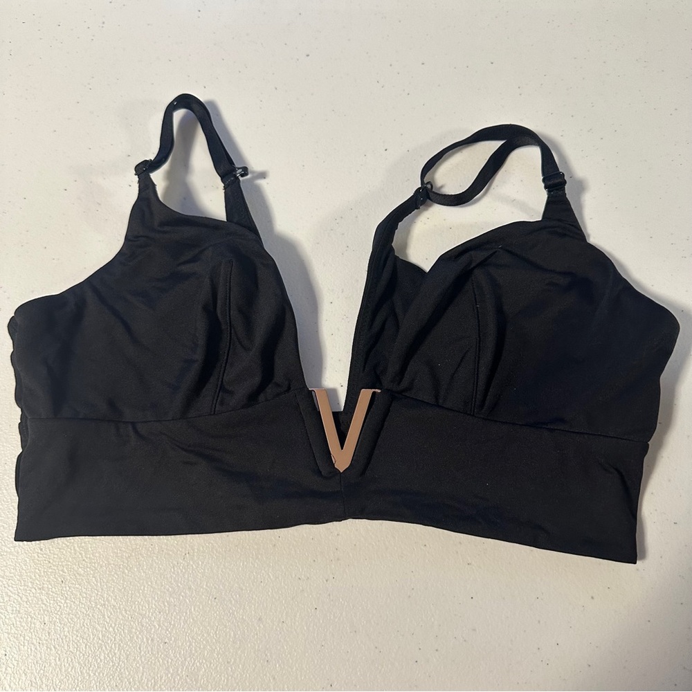 Victoria's Secret Black Plunge Bra